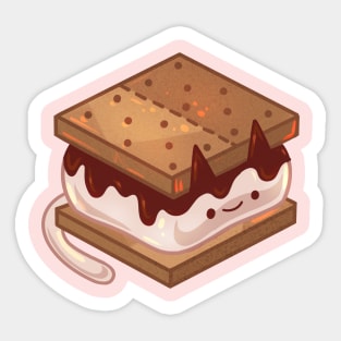 S'mores Kitty Sticker